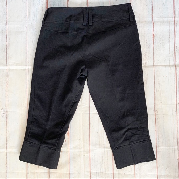 Vertigo Black Tailored Capri Dress Pants - Picture 5 of 5
